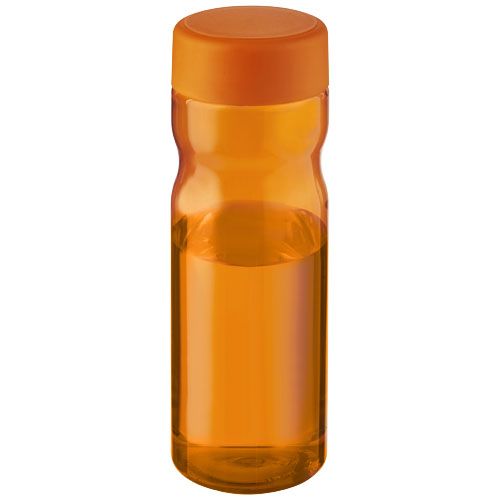 Bouteille personnalisable 650ml Ocean Plastic H2O Active® Orange et Orange